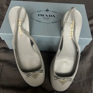 Prada Women's Light Gray shoes